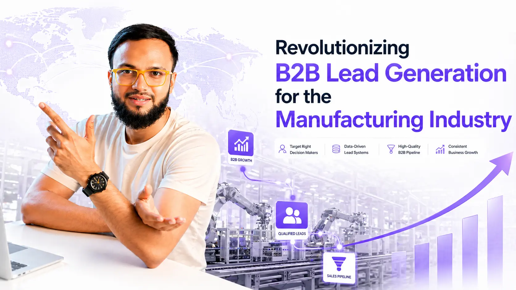 Revolutionizing B2B Lead Generation for the Manufacturing Industry - Expertise by Faiz Ansari